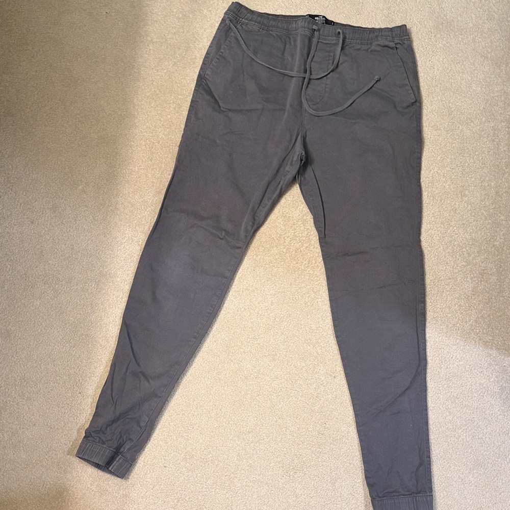 Hollister Gray Joggers for Men